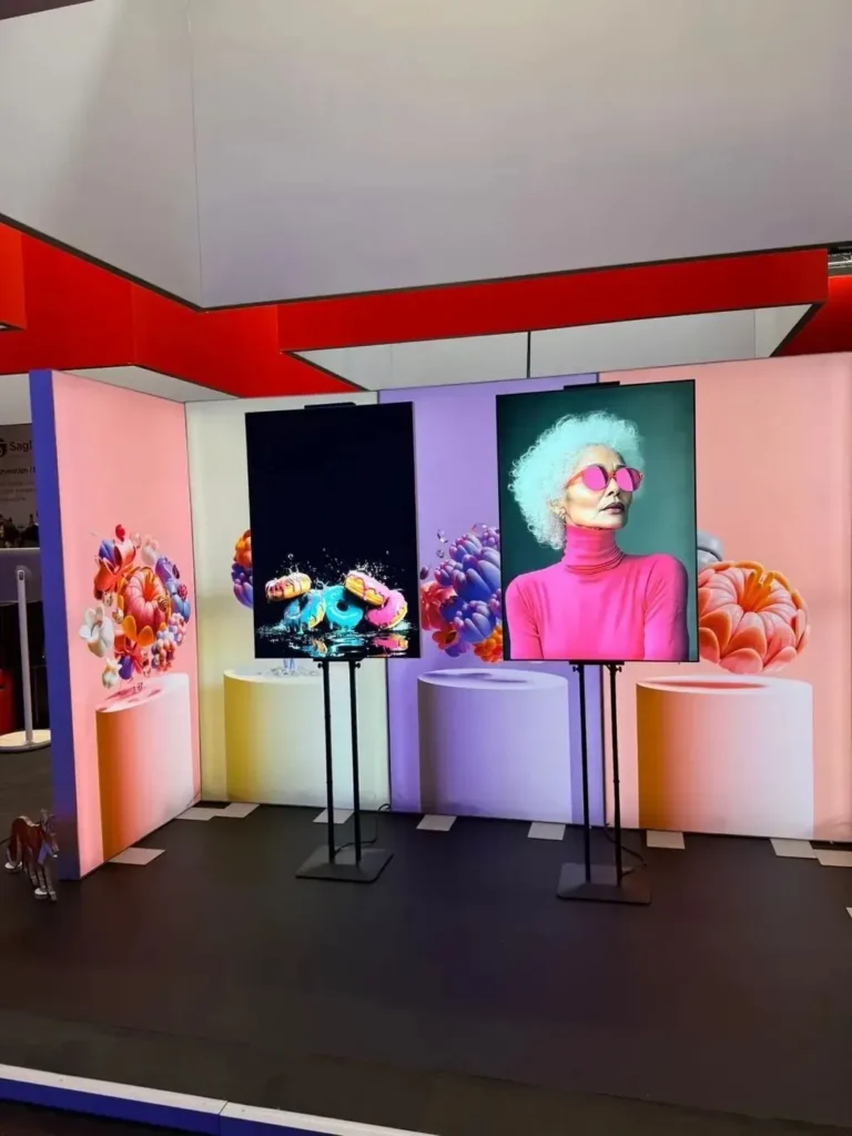 Stand de salon – réalisation AU PRINT DIGITAL, Paris