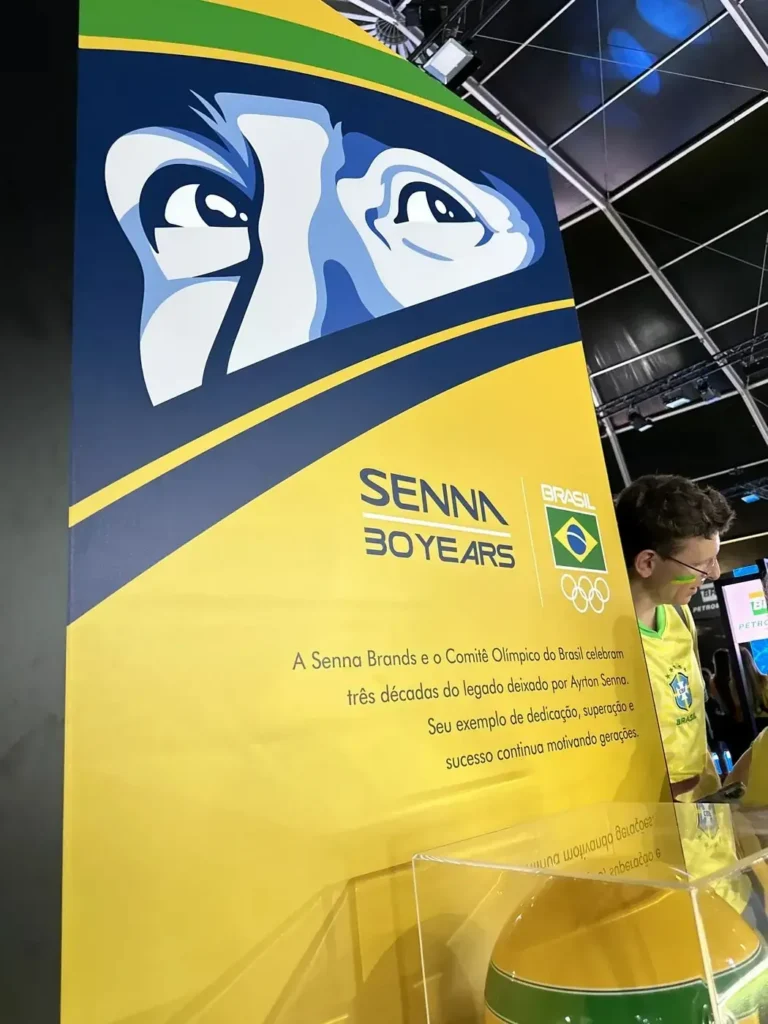 Panneau hommage grand format – réalisation AU PRINT DIGITAL, Jeux olympiques Paris 2024