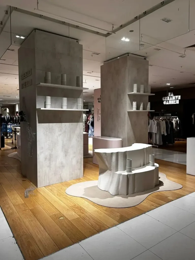 Aménagement boutique, grand magasin – réalisation AU PRINT DIGITAL, Paris