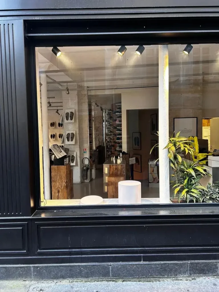 Vitrine boutique – réalisation AU PRINT DIGITAL, Paris