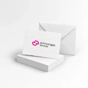 Cartes d’invitation personnalisées avec enveloppe